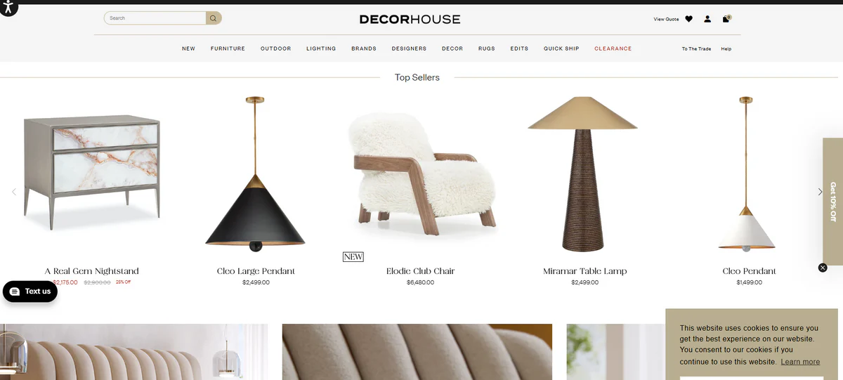 Shopify Furniture Store